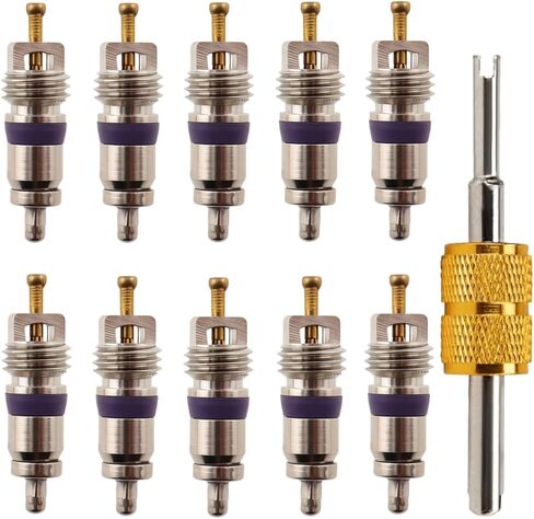 30 Pack Standard JRA A/C Schrader Valve Core Aftermarket Replacement to MT0059 59347 15-75234 Fits Foreign & Domestic Vehicles in Kuwait