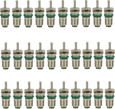 30 Pack Standard JRA A/C Schrader Valve Core Aftermarket Replacement to MT0059 59347 15-75234 Fits Foreign & Domestic Vehicles in Kuwait
