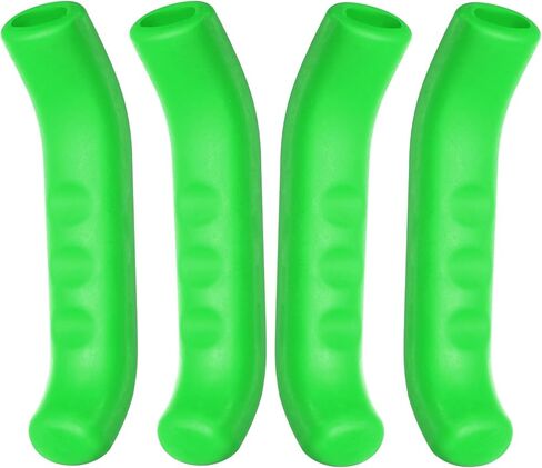 2 Pairs Bike Brake Lever Cover Silicone Brake Lever Grip Protector Anti-Slip Brake Handle Protection Covers Sleeve for Mountain Road Bike Cycling, Red in Saudi Arabia