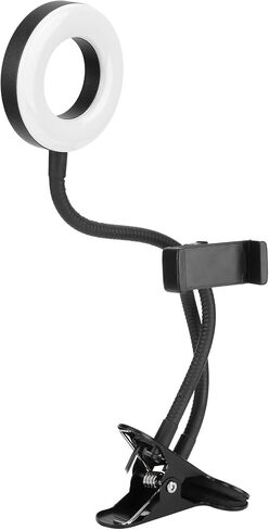 USB ملء الضوء LED حلقة الضوء 10 التروس يعتم مع مقطع للتصوير الفوتوغرافي المباشر القراءة التطريز وظيفة قوية قابل للتعديل سطوع درجة حرارة اللون مرنة ذراع المصباح USB in Kuwait