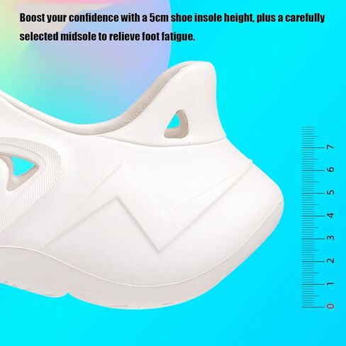 Plus-Size Fashion Foam Runner Casual Hollow Sports Shoes Closed Toe Cloud Slides Pillow Walking Shoes Sneakers Soft Outdoor Beach Sandals for Women Men in Saudi Arabia