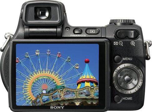 CL) U) SONY DSC-H9 BLACK DIGITAL CAM in Saudi Arabia
