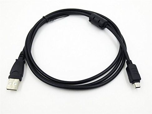 سلك كابل شاحن بطارية USB PC بطول 4FT لكاميرا Olympus CB-USB8 CBUSB8 in Saudi Arabia