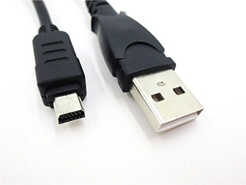 سلك كابل شاحن بطارية USB PC بطول 4FT لكاميرا Olympus CB-USB8 CBUSB8 in Saudi Arabia