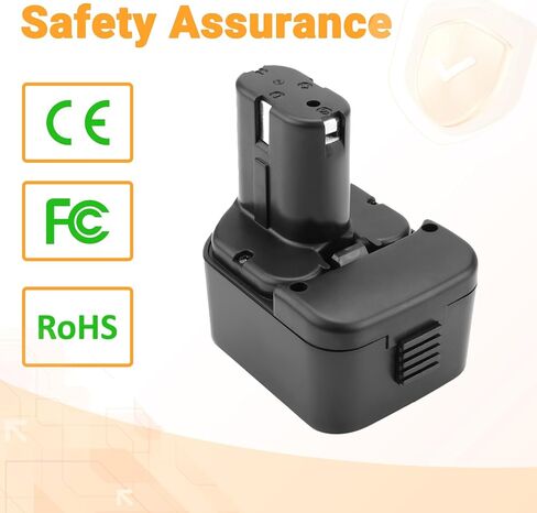 بطارية بديلة مطورة من Shentec بقدرة 4.0 أمبير في الساعة 12 فولت متوافقة مع Hitachi EB1214S 324360 EB1212S EB1214L EB1220BL EB1220HL EB1220HS EB1220RS EB1222HL EB1226HL EB1230HL EB1230R EB1230X، متولى حسن in Saudi Arabia