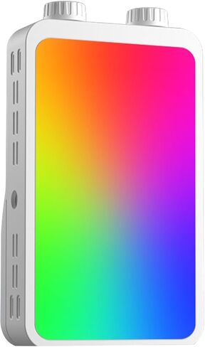 fosa LED Video Light, 40W 112 LEDs Portable Fill Light with 3000K-7000K Color Temperature Adjustment, Built in 3000mAh Battery, for Photography Vlog Live Streaming in Kuwait