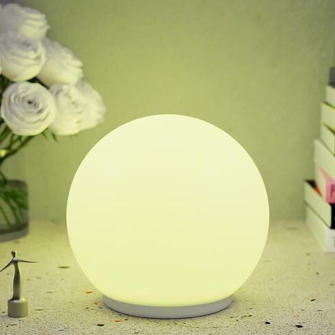 Fydun LED مصباح كرة ملون متوهج 15 سم مقاوم للماء وقابل لإعادة الشحن للتصوير الفوتوغرافي in Kuwait