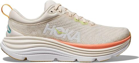 Women's Wide Gaviota 5 in Vanilla/Eggnog by Hoka in Saudi Arabia