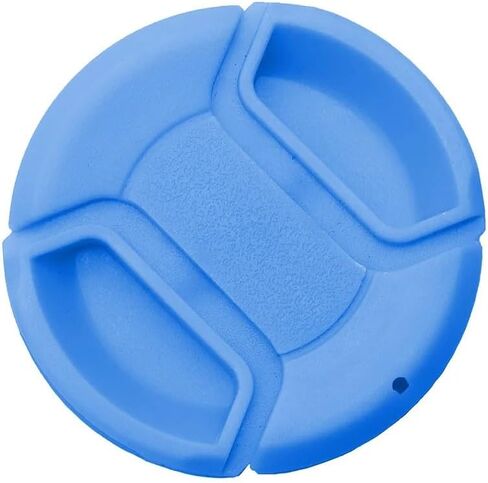72 77 82 86mm Orange Blue Yellow White Colorful Center Pinch Lens Cap Cover Lid for Snap-on Front Plastic Excellent(72mm,White) in Saudi Arabia