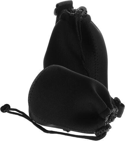 NOLITOY Waterproof Anti-shock Camera Lens Pouch and Protective Cover for Dslr Lenses, Elastic Shockproof Lens Storage Bag for Outdoor Photography and Travel in Saudi Arabia