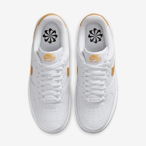 حذاء Nike Air Force 1 '07 Next Nature للنساء (أبيض/ذهبي معدني) in Kuwait
