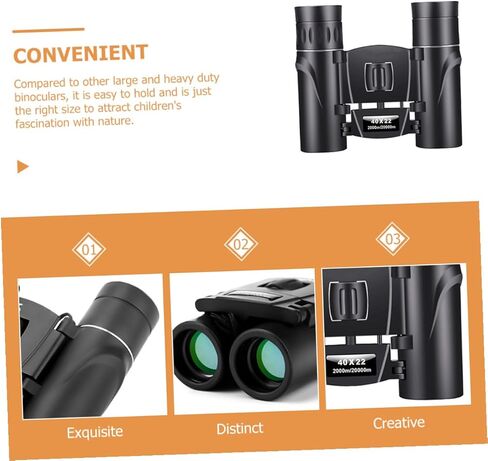 Gadpiparty Compact 40x22 Pocket Binoculars for Adults and Mini Hiking Binoculars with Photo Clip Lightweight for Outdoor Use Wildlife Watching Cruise Accessories in Saudi Arabia