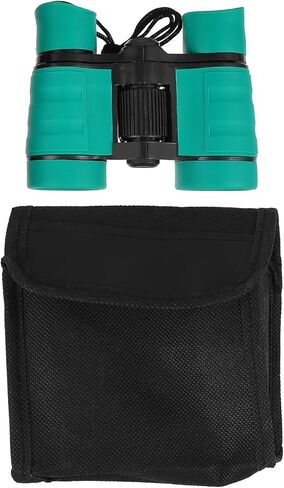 Homoyoyo 4x30 Binoculars Compact Lightweight Outdoor Exploring Binocular for Bird Watching and Travel Green Portable for Ages 3-12 in Saudi Arabia