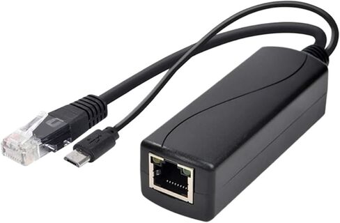 POE Splitter 48V to 5V Interface Power Supply(DC5.5 2.1) in Saudi Arabia