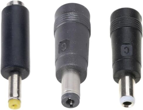 Universal DC3.5x1.35mm Female to DC4.0x1.7mm/5.5x2.1mm/DC5.5x2.5mm Male Adapter for Laptop, Camera Plug Converter in Saudi Arabia
