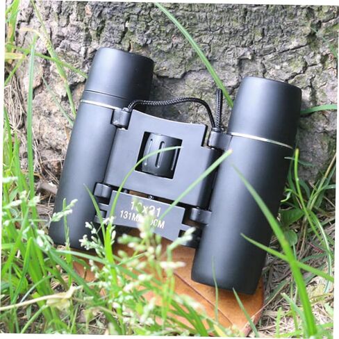 Kisangel High Definition 10x Magnification Travel Binoculars Portable Compact Outdoor Telescope for Hiking and Wildlife Observation Black in Saudi Arabia