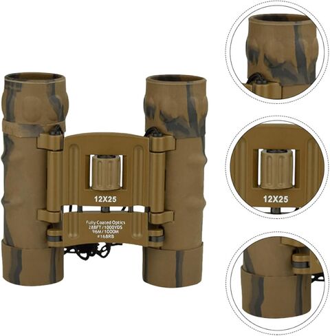 Artibetter 12x25 Night Vision Binoculars High Definition Telescope Portable Outdoor Travel Binoculars for Camping and Hiking in Saudi Arabia