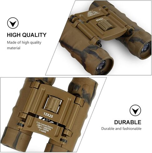 Artibetter 12x25 Night Vision Binoculars High Definition Telescope Portable Outdoor Travel Binoculars for Camping and Hiking in Saudi Arabia