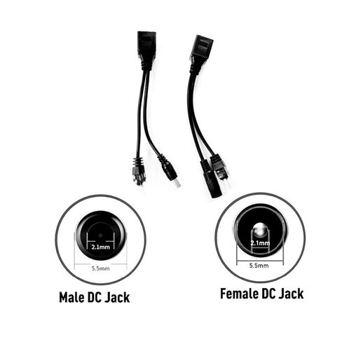 2/5/10-pair POE Cable, Passive Ethernet Power Adapter, Splitter, RJ45, Power Module, 12-48V(2 Pairs,White) in Saudi Arabia
