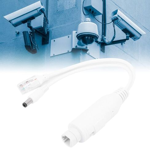 محول فاصل POE 48 فولت إلى 12 فولت وحدة إمداد الطاقة تحويل عالي الكفاءة لكاميرا IP CCTV مادة ABS للمراقبة الخارجية in Kuwait