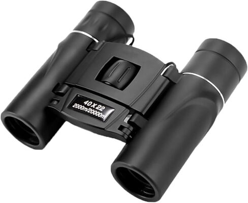 Compact Mini Binoculars 40x22 for Adults, High Magnification Small Telescope with Photo Clip, Lightweight Portable Binoculars for Bird Watching Hiking and Cruise Essentials in Saudi Arabia