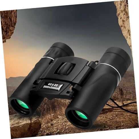 Compact Mini Binoculars 40x22 for Adults, High Magnification Small Telescope with Photo Clip, Lightweight Portable Binoculars for Bird Watching Hiking and Cruise Essentials in Saudi Arabia
