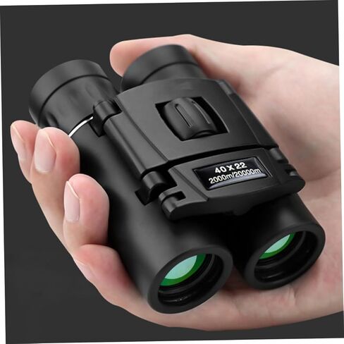Compact Mini Binoculars 40x22 for Adults, High Magnification Small Telescope with Photo Clip, Lightweight Portable Binoculars for Bird Watching Hiking and Cruise Essentials in Saudi Arabia
