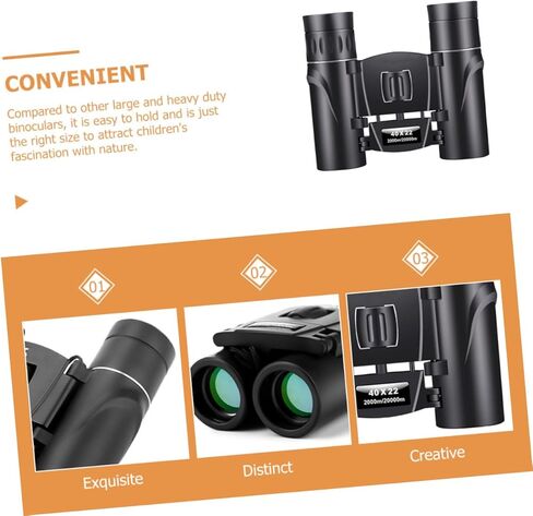 Compact Mini Binoculars 40x22 for Adults, High Magnification Small Telescope with Photo Clip, Lightweight Portable Binoculars for Bird Watching Hiking and Cruise Essentials in Saudi Arabia