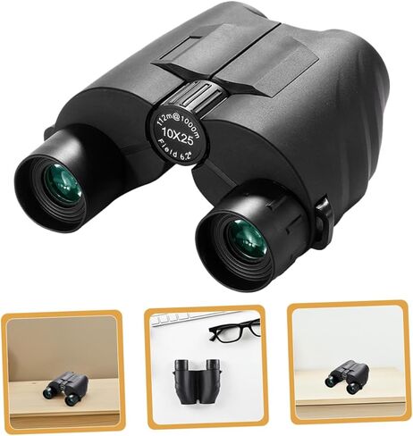 VANZACK 10x25 مناظير مدمجة عالية الطاقة وخفيفة الوزن وخفيفة الوزن للبالغين والرحلات الخارجية ومشاهدة الحياة البرية ومشاهدة القمر in Saudi Arabia