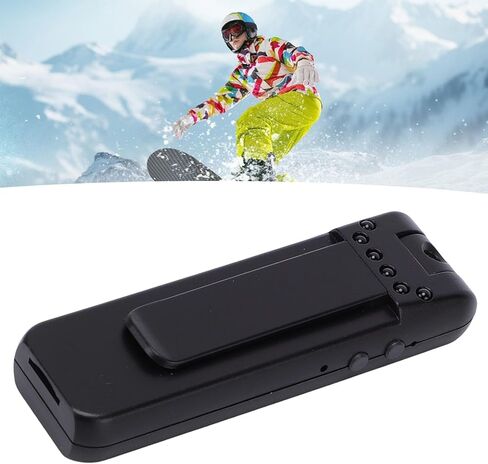 Dpofirs 1080P HD Wearable Video Recording Camcorder with Rotating Lens, Motion Detection Auto Recording for Conference, Outdoor, and Hobby Workshops in Saudi Arabia