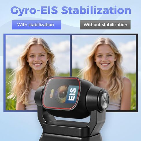 كاميرا فيديو محمولة EBTOOLS 4K HD، 48 ميجابكسل، شاشة لمس 1.69 بوصة، 180 عدسة قابلة للتعديل، مضادة للاهتزاز، 140 عدسة زاوية واسعة، خيط 1/4 بوصة، تكبير رقمي 4X، كاميرا فيديو محمولة، مع التطبيق in Saudi Arabia