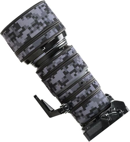 Lens Cover for Olympus 40-150mm F/2.8 PRO camouflage Camera Lens Protection Sleeve (Color #Withered grass camouflage - Waterproof) Rain Cover in Kuwait