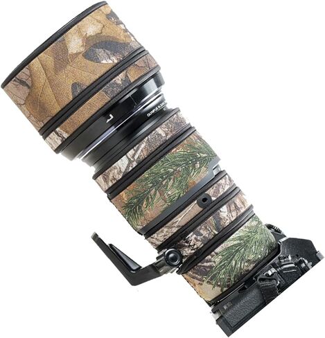 Lens Cover for Olympus 40-150mm F/2.8 PRO camouflage Camera Lens Protection Sleeve (Color #Withered grass camouflage - Waterproof) Rain Cover in Saudi Arabia