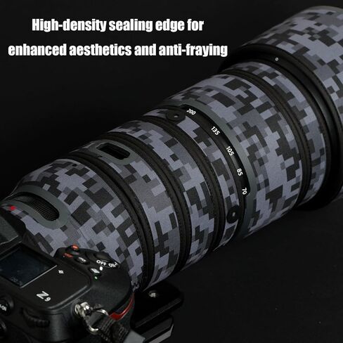 غطاء حماية لعدسة الكاميرا المموهة Nikon Z 70-200 مم F/2.8 VR S (اللون #MC Camouflage - مقاوم للماء) غطاء للمطر in Saudi Arabia