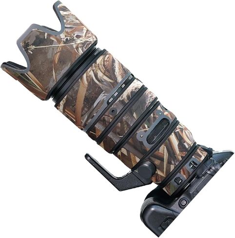 غطاء حماية لعدسة الكاميرا المموهة Nikon Z 70-200 مم F/2.8 VR S (اللون #MC Camouflage - مقاوم للماء) غطاء للمطر in Saudi Arabia