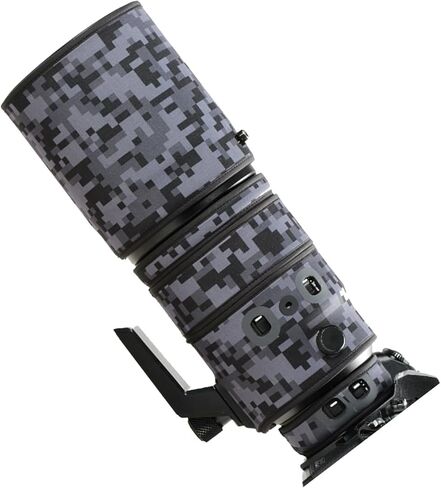 Lens Cover for Panasonic LEICA DG 200mm F/2.8 camouflage Camera Lens Protection Sleeve (Color #Green leaf camouflage - Waterproof) Rain Cover in Kuwait