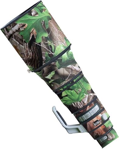 غطاء عدسة Canon EF 600mm F/4 L is II USM غطاء حماية لعدسة الكاميرا المموهة (اللون #Green Leaf Camouflage - مقاوم للماء) غطاء للمطر in Kuwait