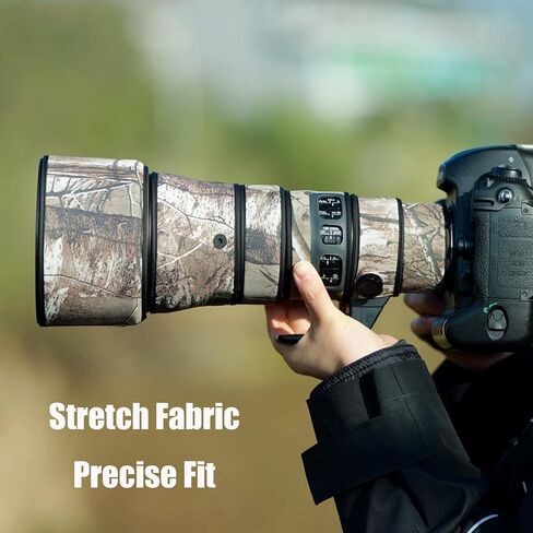 غطاء عدسة لكاميرا Nikon AF-S 500mm F/5.6 E PF ED VR غطاء حماية لعدسة الكاميرا المموهة (اللون # تمويه عشبي ذابلة - مقاوم للماء) غطاء للمطر in Kuwait