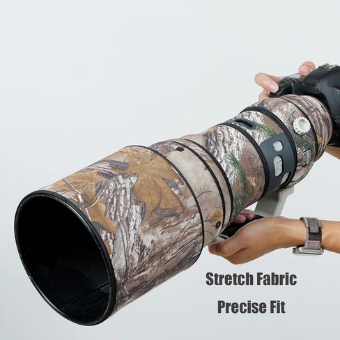 Lens Cover for Canon RF 100-300mm F/2.8 L is USM Camouflage Camera Lens Protection Sleeve (Color #MC Camouflage - Waterproof) Rain Cover in Saudi Arabia