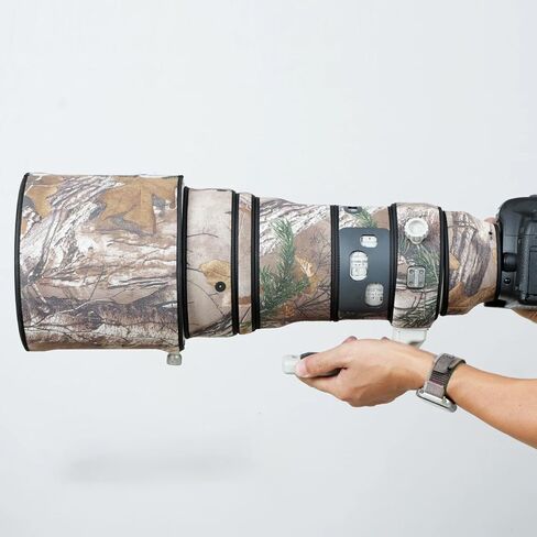Lens Cover for Canon RF 100-300mm F/2.8 L is USM Camouflage Camera Lens Protection Sleeve (Color #MC Camouflage - Waterproof) Rain Cover in Saudi Arabia