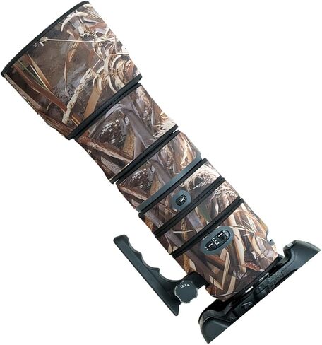 غطاء حماية لعدسات الكاميرا المموهة Sigma 150-500mm F/5-6.3 DG OS HSM (اللون #Green Leaf Camouflage - مقاوم للماء) غطاء للمطر in Kuwait