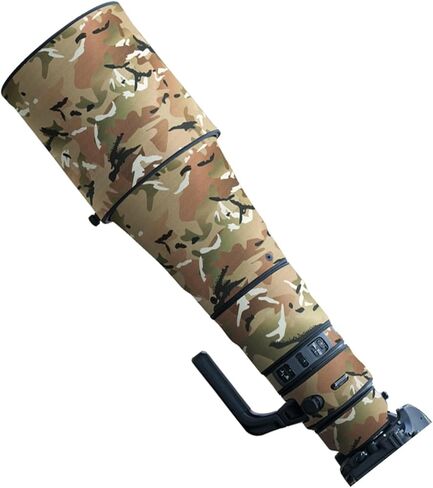 غطاء عدسة لكاميرا Nikon AF-S 600mm F/4 E VR غطاء حماية لعدسة الكاميرا المموهة (اللون #MC Camouflage - مقاوم للماء) غطاء للمطر in Kuwait