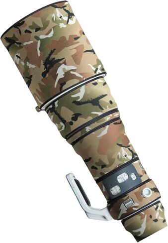 Lens Cover for Canon RF 800mm F/11 is STM Camouflage Camera Lens Protection Sleeve (Color #MC Camouflage - Waterproof) Rain Cover in Saudi Arabia