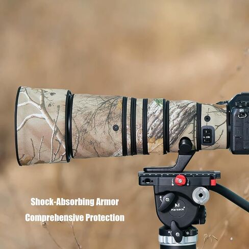 غطاء عدسة لكاميرا Nikon Z 600mm F/6.3 VR S غطاء حماية لعدسة الكاميرا المموهة (اللون # تمويه رقمي - مقاوم للماء) غطاء للمطر in Kuwait