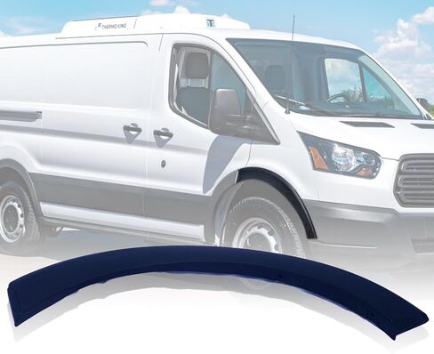 Rear Right Fender Flare for Transit 150 250 350 2015-2023, Wheel Arch Molding Trim Splash Guard Accessories, Replace OEM # CK4Z61280K96AC, FO1791121, Passenger Side, 1PC in Kuwait