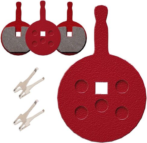 زوجان من وسادات الفرامل الكاملة BB5 قرص الدراجة متوافق مع MERIDA GIANT Avid Mechanical وPromax DSK-710 FLJ Akiho DD Evolution UBGO MTB دراجات معدنية كاملة (L15) in Kuwait