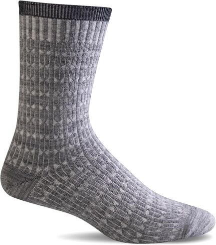 Sockwell Women's Baby Cable Crew Sock, Lavender - Small-Medium in Saudi Arabia
