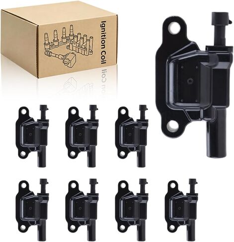 Coil Coil Coil Iridium Sparks مجموعة من 4pcs UF764 93175 متوافق مع 2015 2016 2017 2018 2018 Hyundai Sonata Santa Fe Tucson Genesis Kia Optima Sorento Sportage Stinger 2.0L 2.4L in Saudi Arabia
