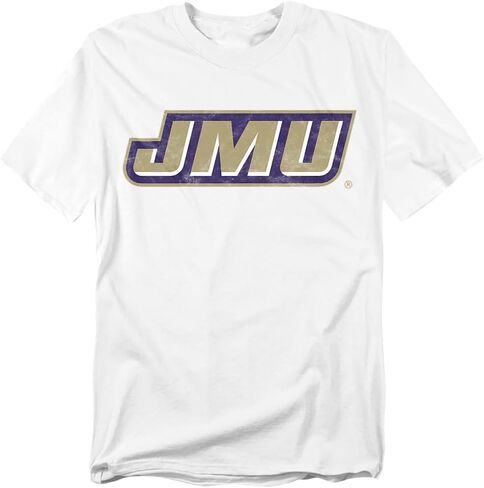 تي شيرت جامعة جيمس ماديسون JMU الرسمي للبالغين من الجنسين، أسود، متوسط in Kuwait