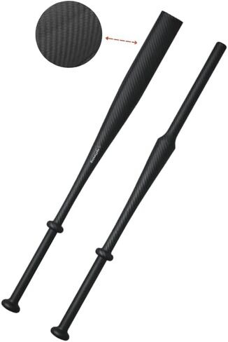 سبليت سوينغ - مدرب أرجوحة البيسبول والكرة اللينة 4 في 1 - مضرب مسطح، قبضة منفصلة، ​​نصف مضرب، أداة مساعدة الضرب تحت التحميل للتحكم في البرميل. تدريب البيسبول لجميع المستويات. يجعل الاتصال الصعب يشعر تلقائيًا. in Kuwait